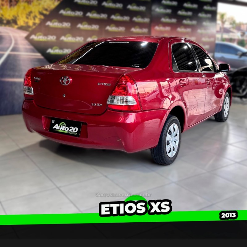 ETIOS 1.5 XS 16V FLEX 4P MANUAL - 2013 - TAQUARA