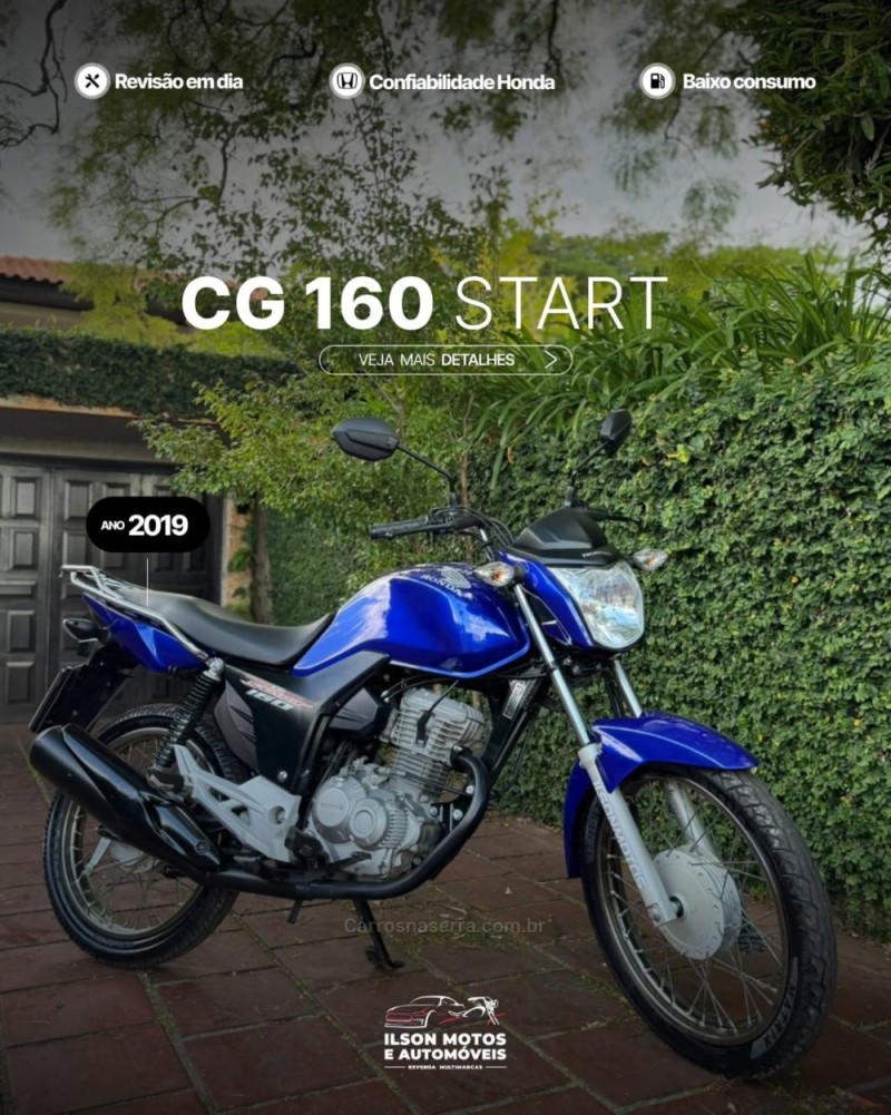 cg 160 start 2019 lajeado