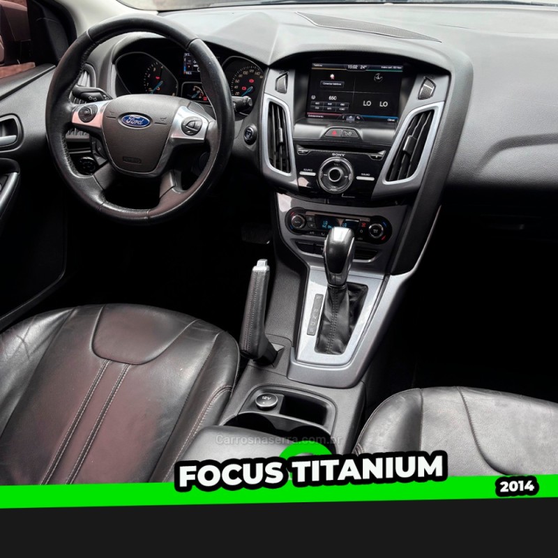 FOCUS 2.0 TITANIUM HATCH 16V FLEX 4P AUTOMÁTICO - 2014 - TAQUARA