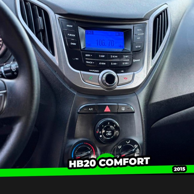 HB20 1.0 COMFORT 16V FLEX 4P MANUAL - 2015 - TAQUARA