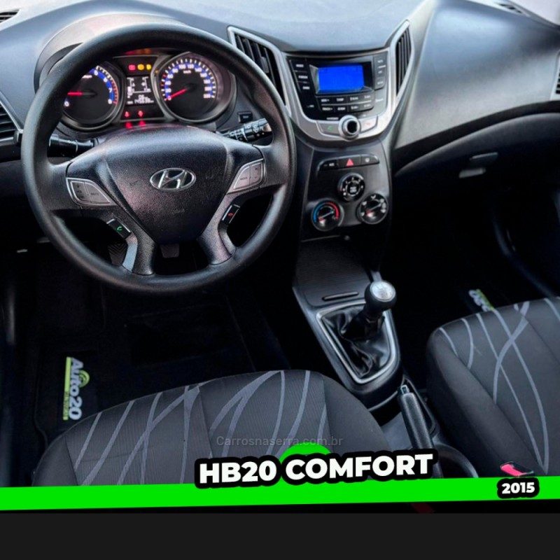 HB20 1.0 COMFORT 16V FLEX 4P MANUAL - 2015 - TAQUARA