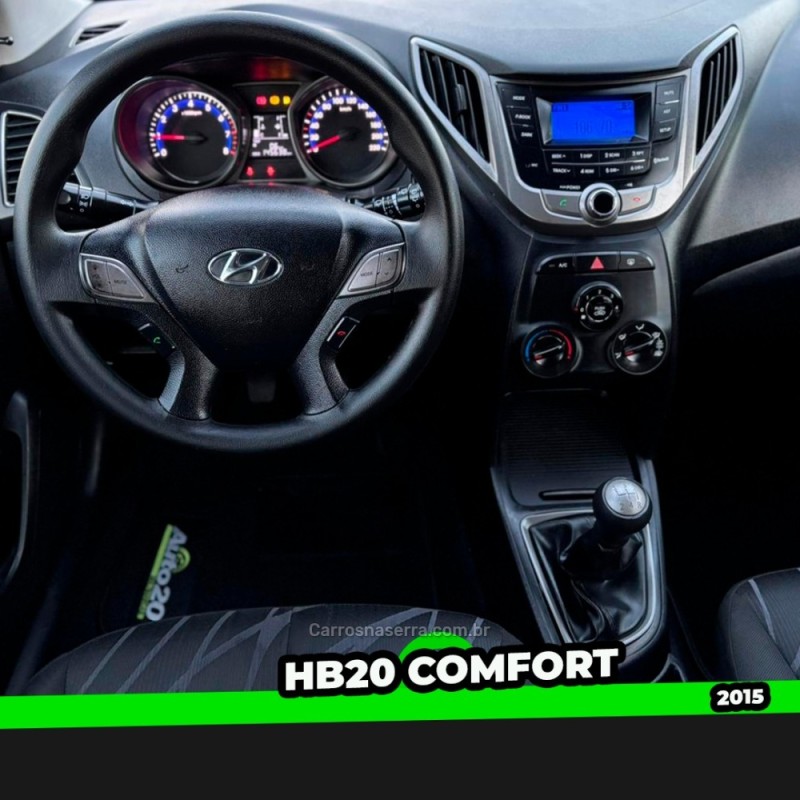 HB20 1.0 COMFORT 16V FLEX 4P MANUAL - 2015 - TAQUARA