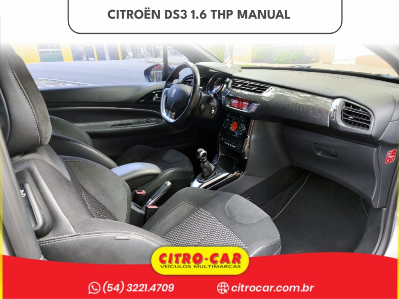 DS3 1.6 THP 16V GASOLINA 2P MANUAL - 2013 - CAXIAS DO SUL