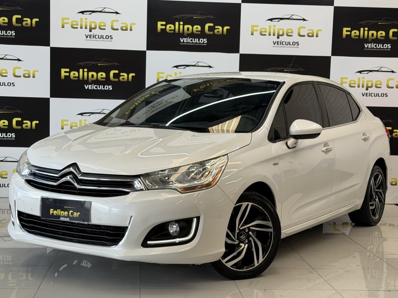 C4 LOUNGE 1.6 EXCLUSIVE 16V TURBO GASOLINA 4P AUTOMÁTICO - 2014 - CAXIAS DO SUL