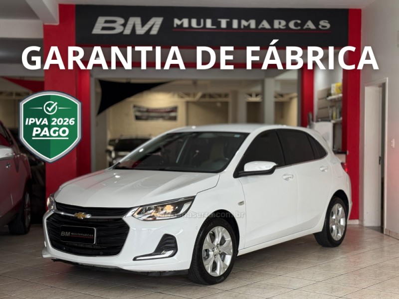 onix 1.0	premier ii plus 12v turbo flex 4p automatico 2020 guapore