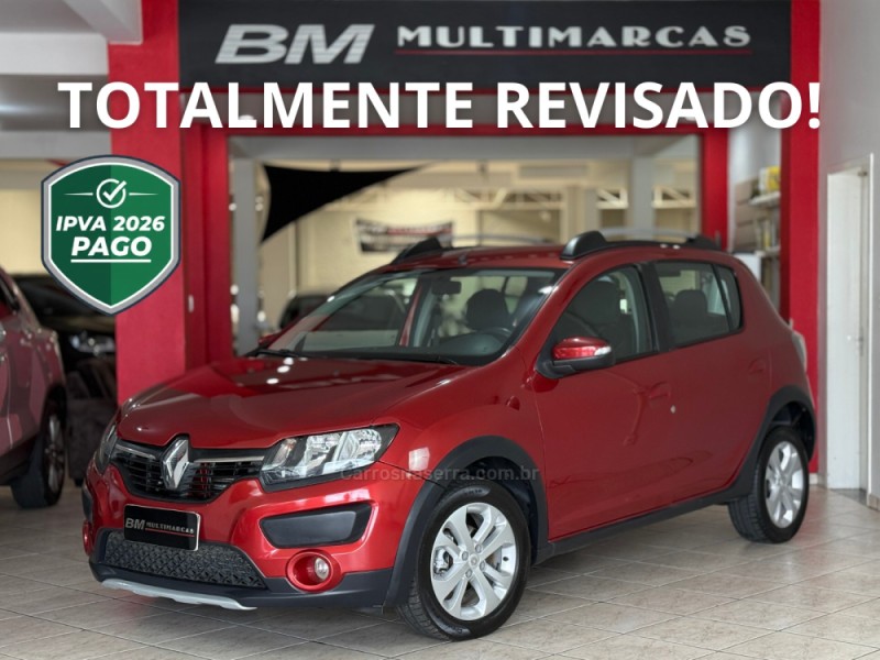 SANDERO 1.6 STEPWAY 8V FLEX 4P MANUAL