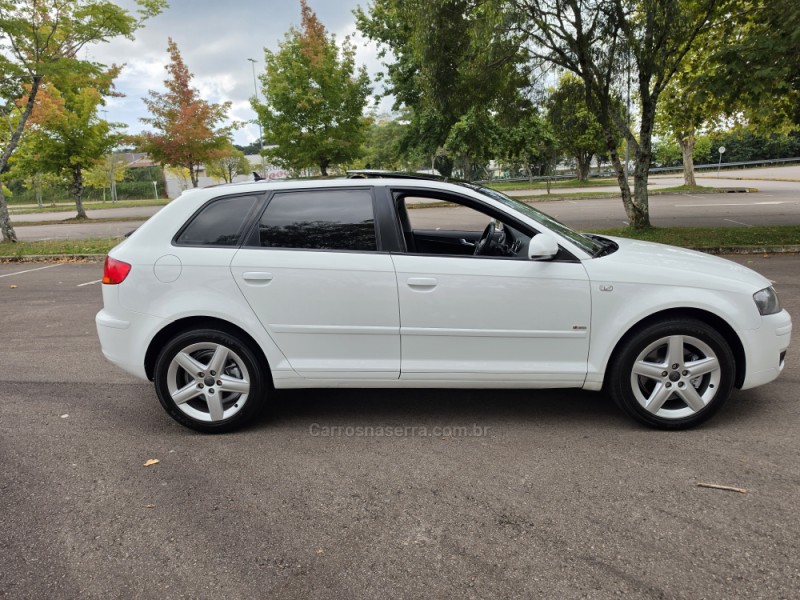 A3 2.0 TFSI SPORTBACK 16V GASOLINA 4P S-TRONIC - 2008 - BENTO GONçALVES