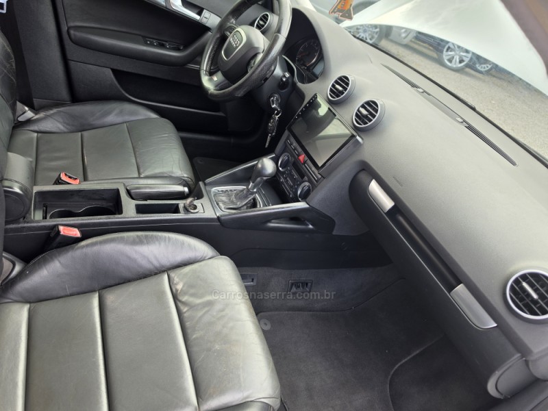 A3 2.0 TFSI SPORTBACK 16V GASOLINA 4P S-TRONIC - 2008 - BENTO GONçALVES