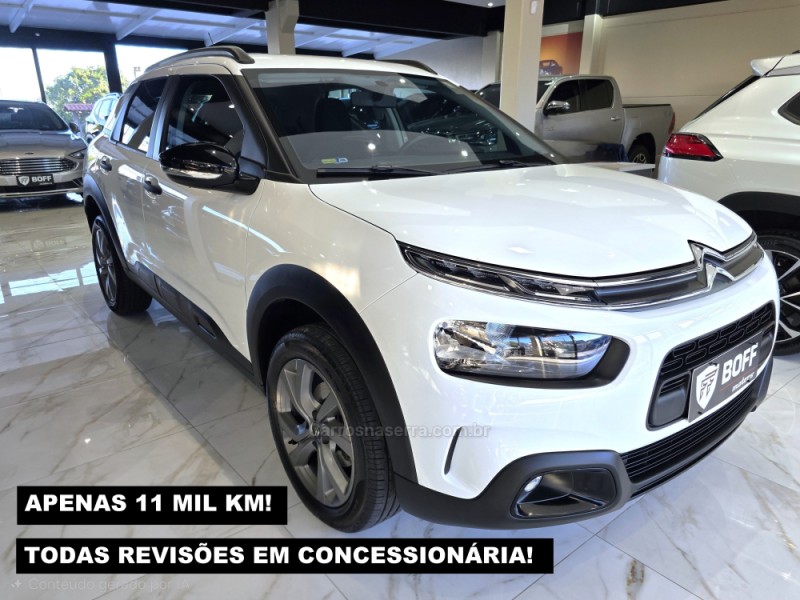 c4 cactus 1.6 vti feel flex 4p automatico 2020 caxias do sul