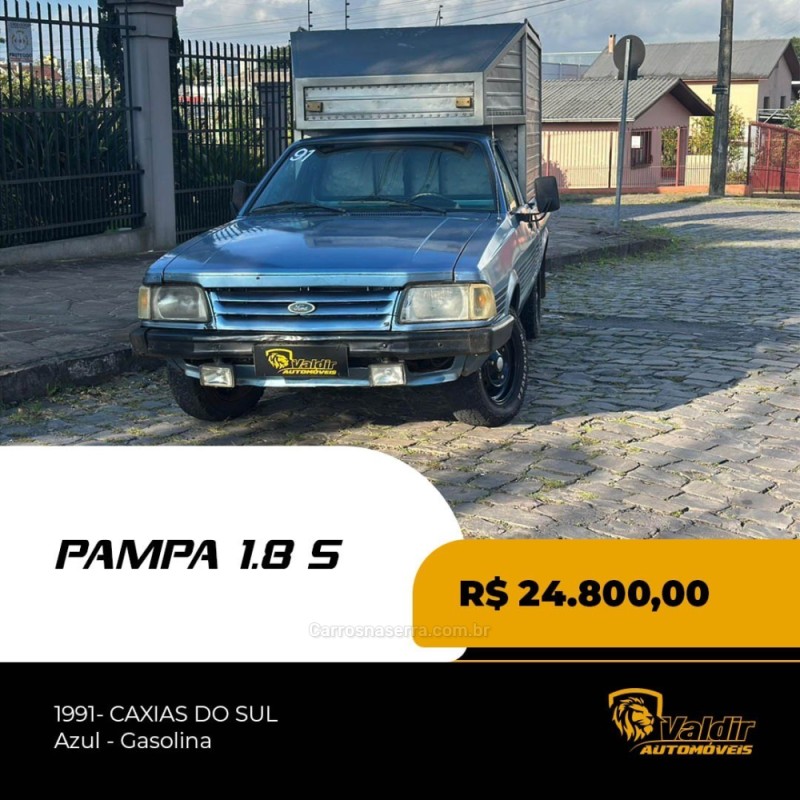 pampa 1.6 l cs 8v gasolina 2p manual 1991 caxias do sul