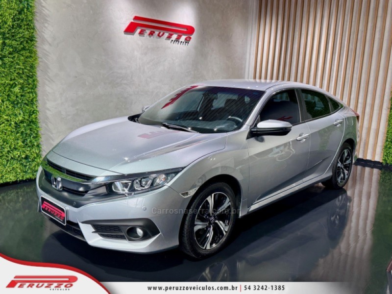 civic 2.0 exl 16v flex 4p automatico 2019 nova prata