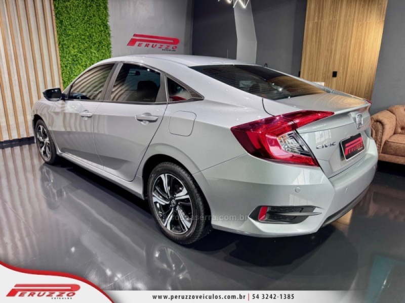 CIVIC 2.0 EXL 16V FLEX 4P AUTOMÁTICO - 2019 - NOVA PRATA