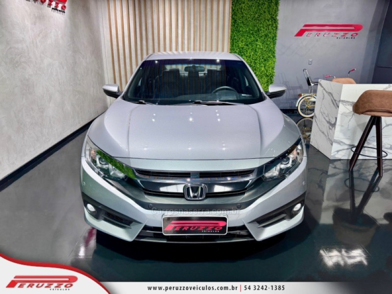CIVIC 2.0 EXL 16V FLEX 4P AUTOMÁTICO - 2019 - NOVA PRATA