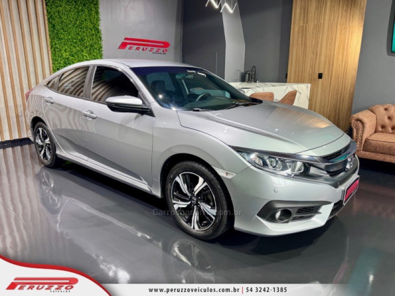 CIVIC 2.0 EXL 16V FLEX 4P AUTOMÁTICO - 2019 - NOVA PRATA