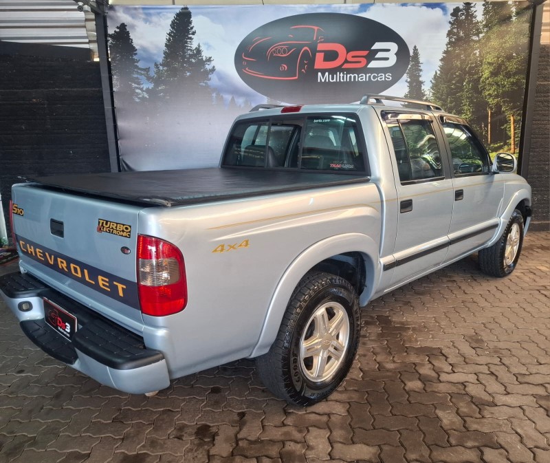 S10 2.8 EXECUTIVE 4X4 CD 12V TURBO ELECTRONIC INTERCOOLER DIESEL 4P MANUAL - 2008 - CAXIAS DO SUL