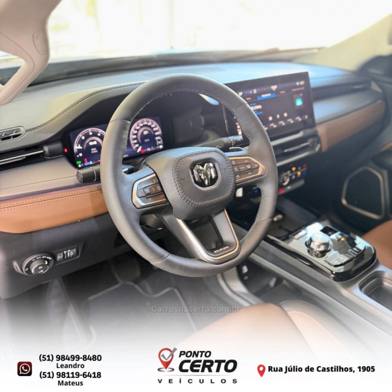 RAMPAGE 2.0 HURRICANE LARAMIE 4 4X4 TURBO GASOLINA 4P AUTOMÁTICO - 2025 - SANTA CRUZ DO SUL