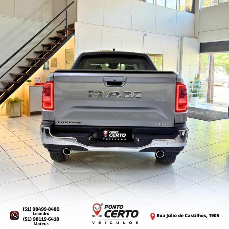 RAMPAGE 2.0 HURRICANE LARAMIE 4 4X4 TURBO GASOLINA 4P AUTOMÁTICO - 2025 - SANTA CRUZ DO SUL