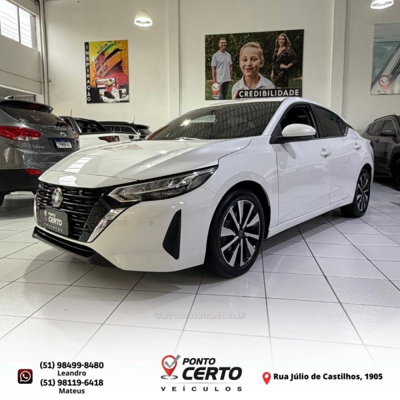 sentra 2.0 16v advance gasolina 4p automatico 2025 santa cruz do sul