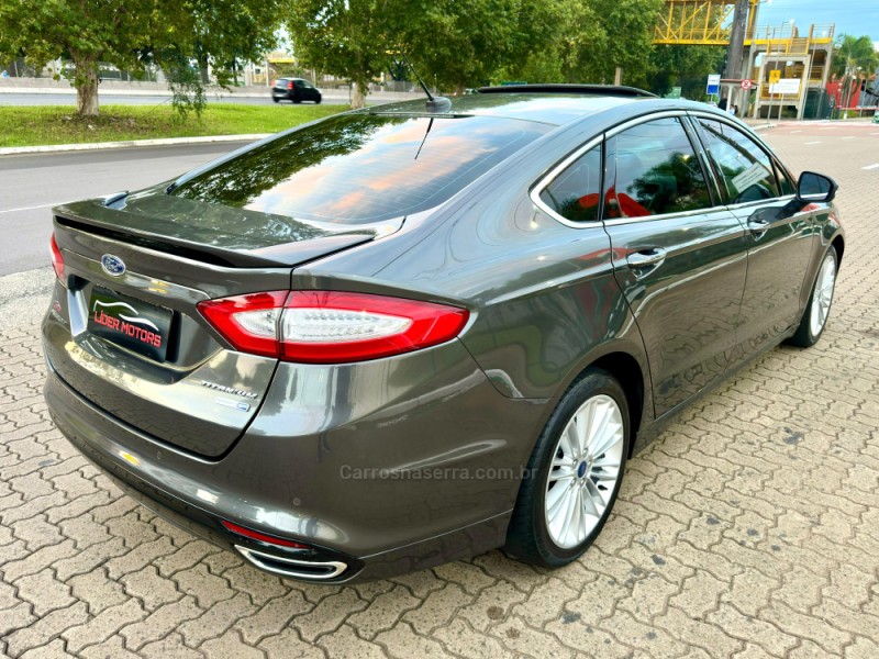 FUSION 2.0 TITANIUM GTDI ECOBOOST AWD AUTOMÁTICO - 2015 - ESTâNCIA VELHA