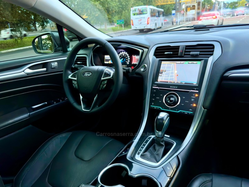 FUSION 2.0 TITANIUM GTDI ECOBOOST AWD AUTOMÁTICO - 2015 - ESTâNCIA VELHA