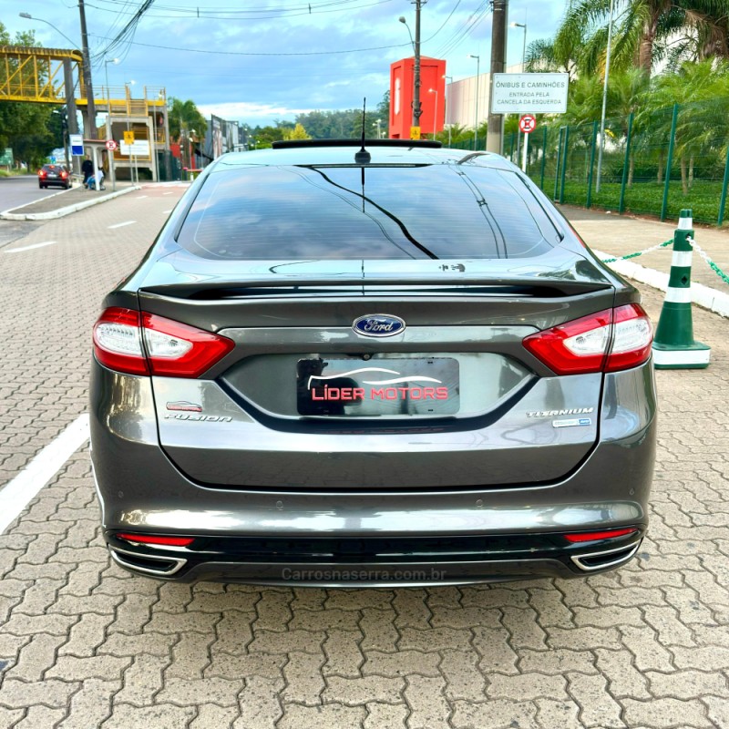FUSION 2.0 TITANIUM GTDI ECOBOOST AWD AUTOMÁTICO - 2015 - ESTâNCIA VELHA