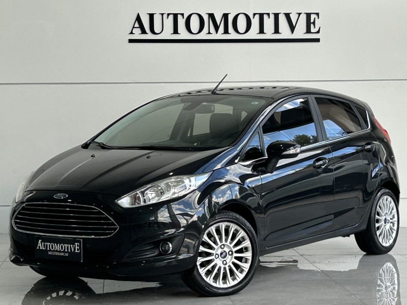 fiesta 1.6 titanium hatch 16v flex 4p automatico 2016 caxias do sul