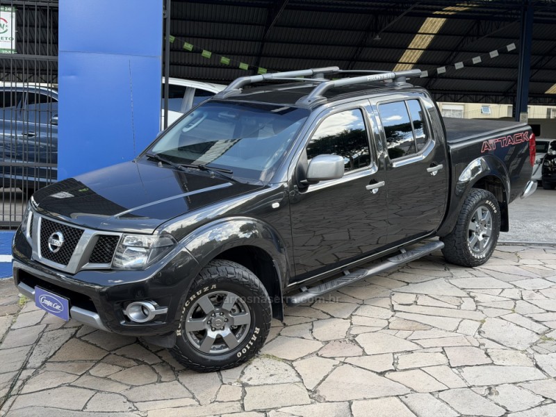 frontier 2.5 se attack 4x4 cd turbo eletronic diesel 4p manual 2014 caxias do sul