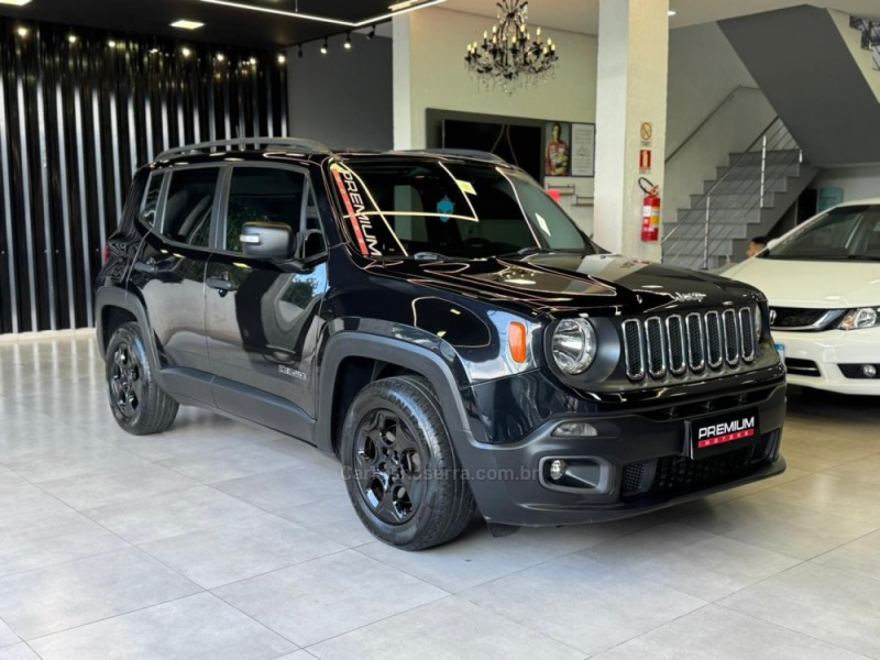 renegade 1.8 16v flex sport 4p automatico 2017 dois irmaos