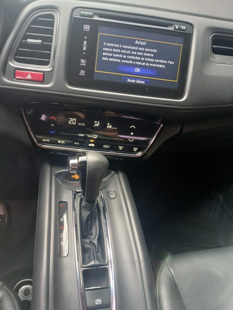 HR-V 1.5 EXL HS 4P FLEX AUTOMÁTICO - 2016 - NOVA PRATA