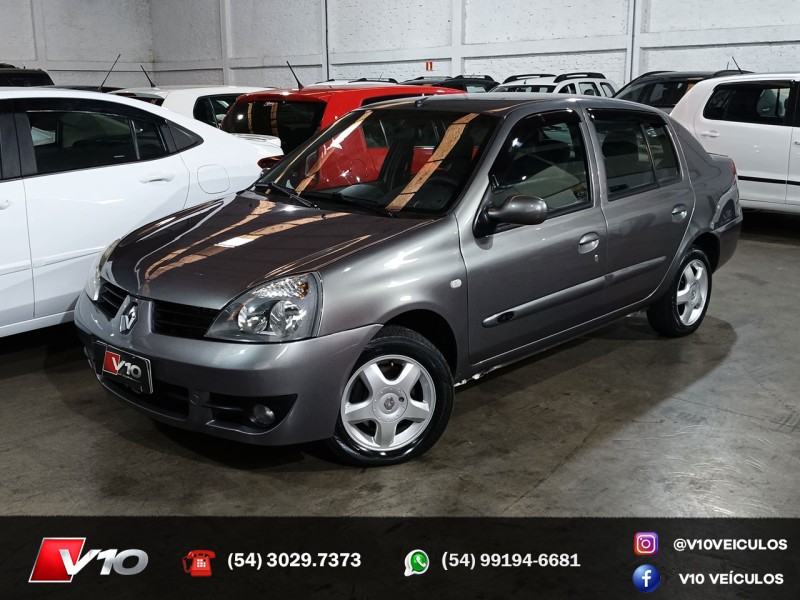 CLIO 1.6 PRIVILÉGE SEDAN 16V FLEX 4P MANUAL - 2007 - CAXIAS DO SUL