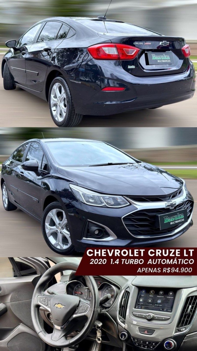 CRUZE 1.4 TURBO LT 16V FLEX 4P AUTOMÁTICO - 2020 - NOVO HAMBURGO