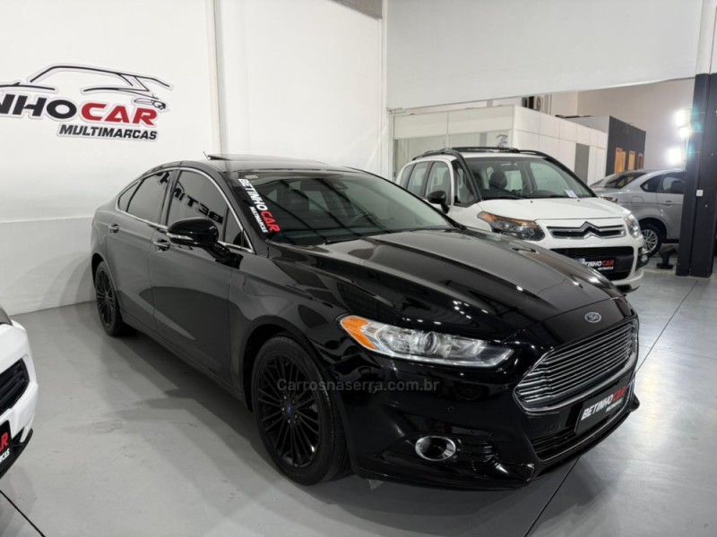 FUSION 2.0 TITANIUM AWD 16V GASOLINA 4P AUTOMÁTICO - 2016 - ESTâNCIA VELHA