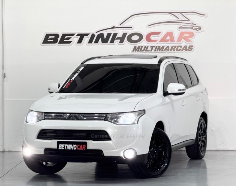 outlander 2.0 16v gasolina 4p automatico 2015 estancia velha