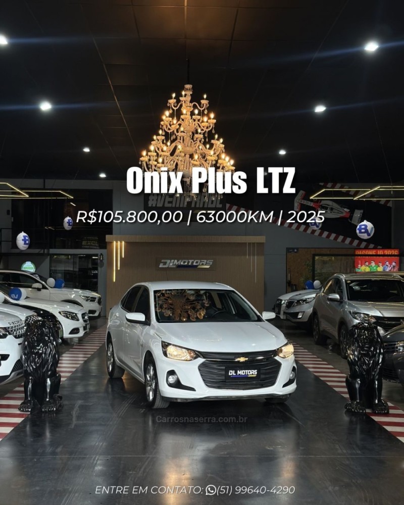 onix 1.0	ltz plus 12v turbo flex 4p automatico 2025 lajeado