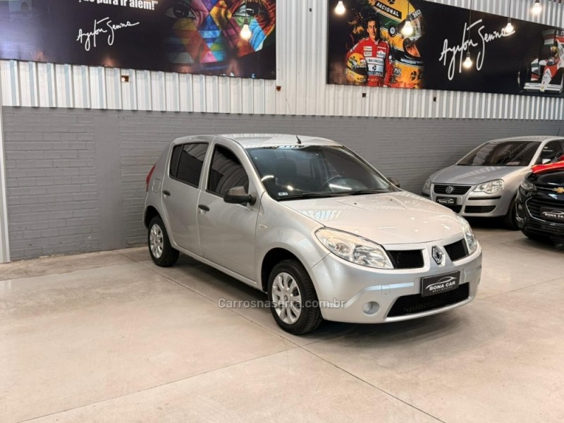 SANDERO 1.0 AUTHENTIQUE 16V FLEX 4P MANUAL - 2011 - CAXIAS DO SUL