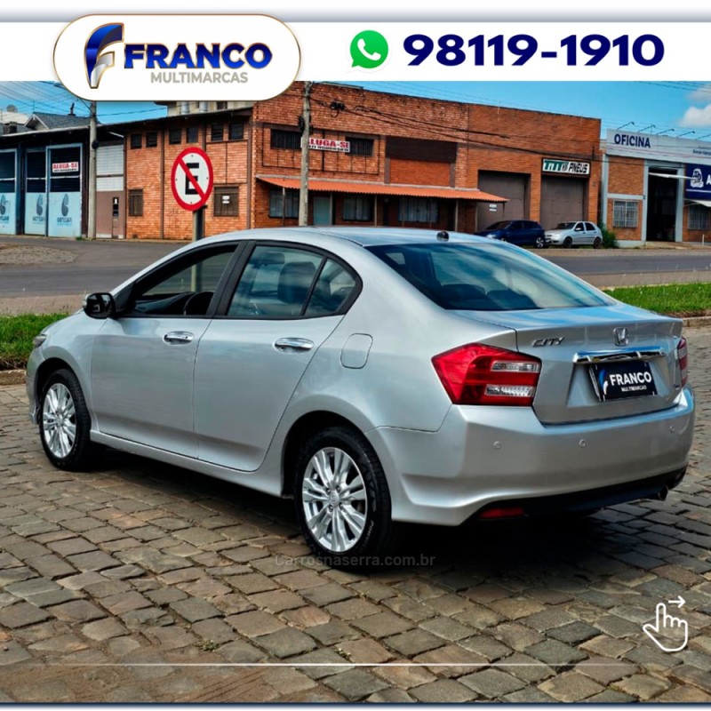 CITY 1.5 EX 16V FLEX 4P AUTOMÁTICO - 2014 - VACARIA