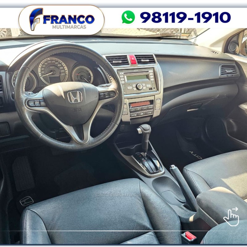CITY 1.5 EX 16V FLEX 4P AUTOMÁTICO - 2014 - VACARIA