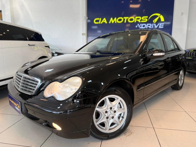 c 180 1.8 cgi classic 16v turbo gasolina 4p automatico 2002 sao leopoldo