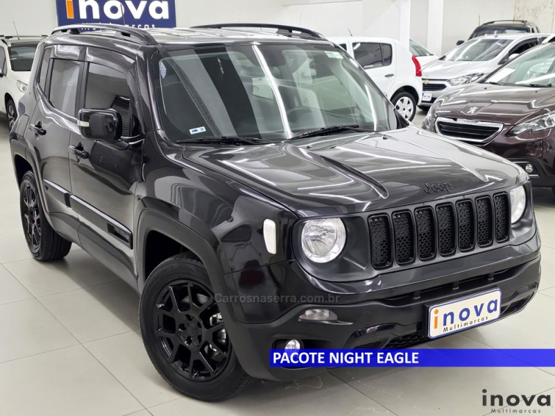 renegade 1.8 16v night eagle 4x2 flex 4p automatico 2021 novo hamburgo