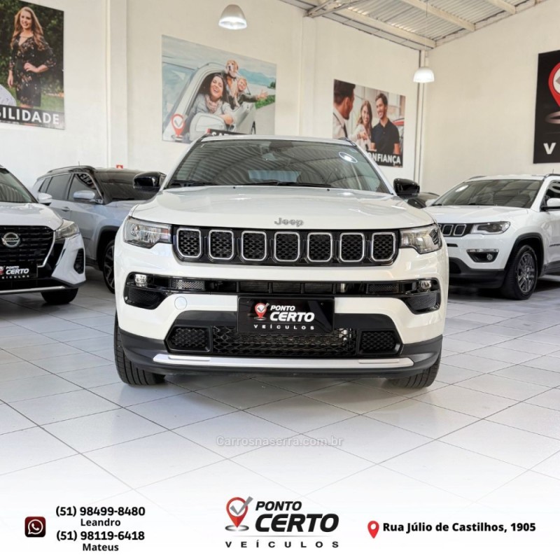 COMPASS 1.3 LONGITUDE T270 16V TURBO FLEX 4P AUTOMÁTICO - 2024 - SANTA CRUZ DO SUL