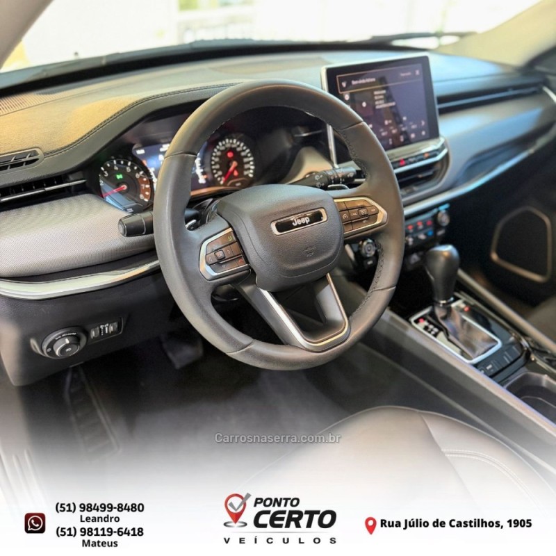 COMPASS 1.3 LONGITUDE T270 16V TURBO FLEX 4P AUTOMÁTICO - 2024 - SANTA CRUZ DO SUL