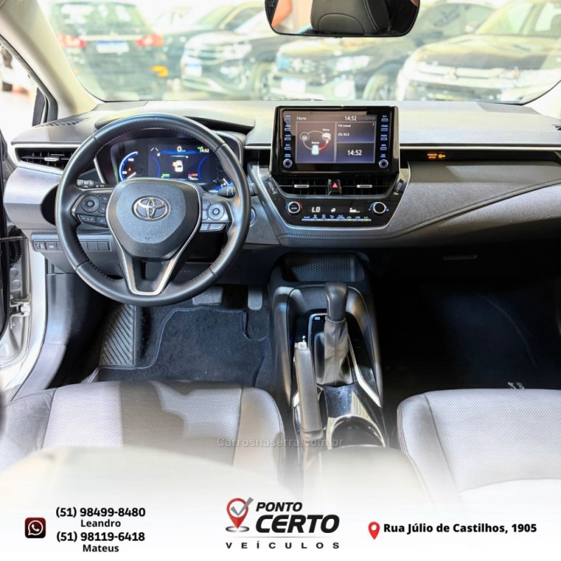 COROLLA 1.8 ALTIS 16V HÍBRIDO 4P AUTOMÁTICO - 2021 - SANTA CRUZ DO SUL