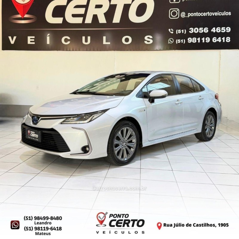 corolla 1.8 altis 16v hibrido 4p automatico 2021 santa cruz do sul