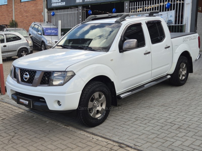 frontier 2.5 xe 4x2 cd turbo eletronic diesel 4p manual 2012 caxias do sul