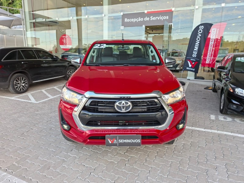 hilux 2.8 srv 4x4 cd 16v diesel 4p automatico 2022 bento goncalves
