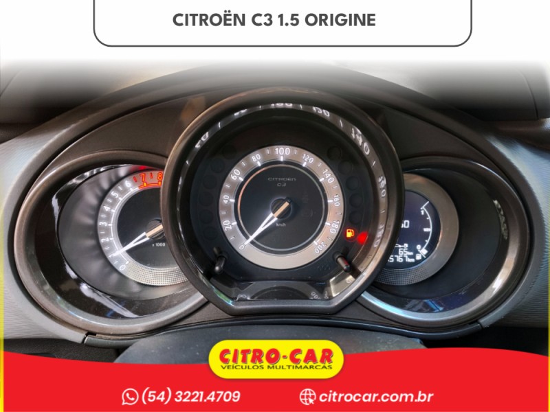 C3 1.5 ORIGINE 8V FLEX 4P MANUAL - 2013 - CAXIAS DO SUL