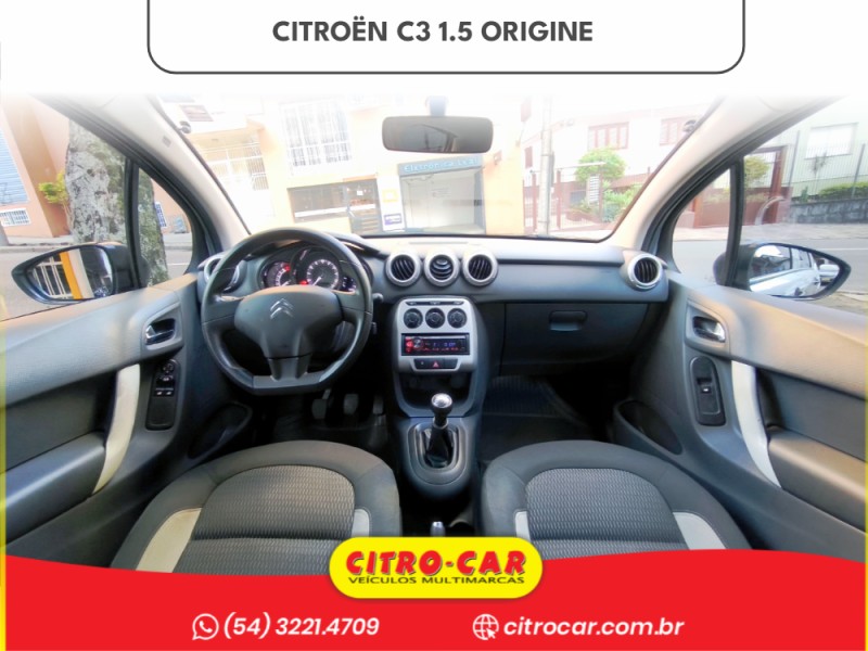 C3 1.5 ORIGINE 8V FLEX 4P MANUAL - 2013 - CAXIAS DO SUL
