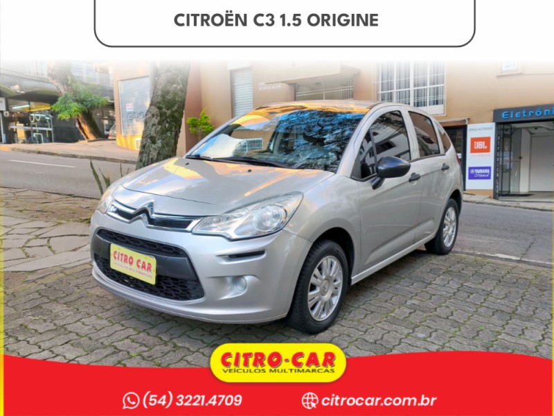 C3 1.5 ORIGINE 8V FLEX 4P MANUAL - 2013 - CAXIAS DO SUL