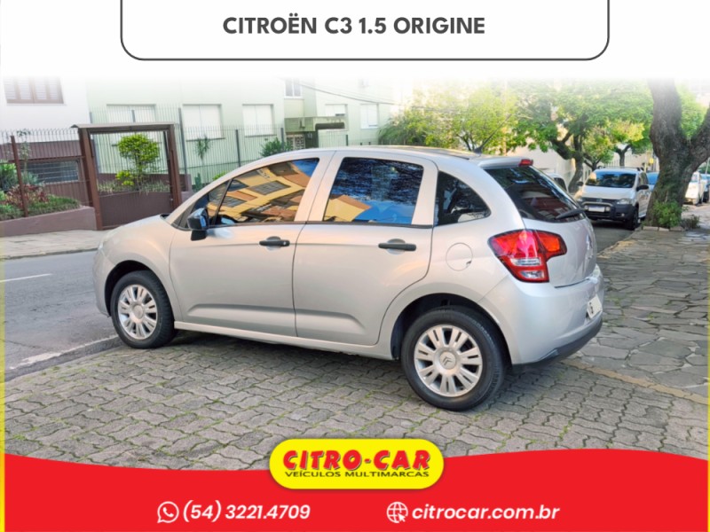 C3 1.5 ORIGINE 8V FLEX 4P MANUAL - 2013 - CAXIAS DO SUL