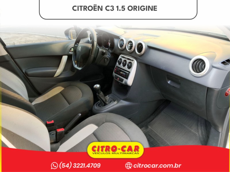 C3 1.5 ORIGINE 8V FLEX 4P MANUAL - 2013 - CAXIAS DO SUL